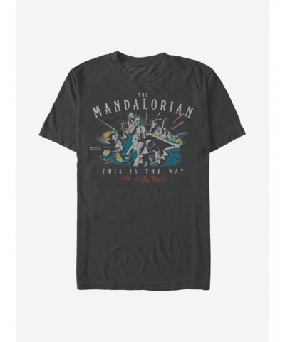 Star Wars The Mandalorian Old Timer T-Shirt $5.28 T-Shirts