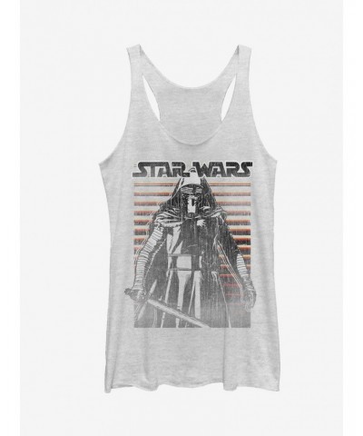 Star Wars Episode VII Kylo Ren Distressed Girls Tanks $9.32 Tanks