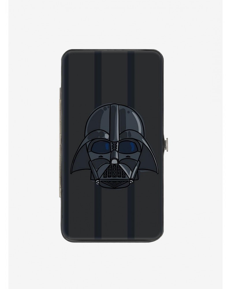 Star Wars Darth Vader Face Chest Panel Buttons Hinge Wallet $8.57 Wallets