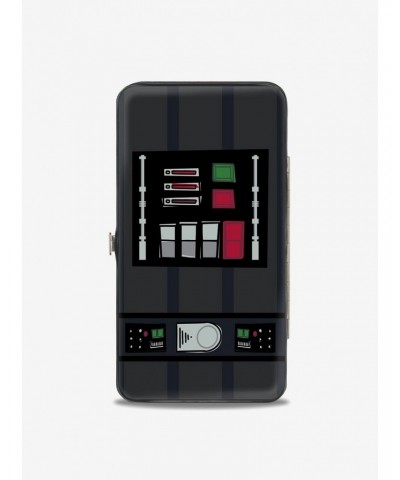 Star Wars Darth Vader Face Chest Panel Buttons Hinge Wallet $8.57 Wallets