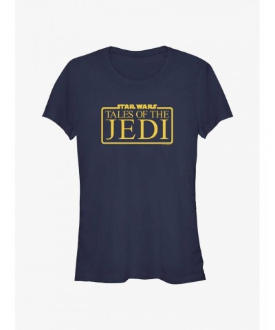 Star Wars: Tales of the Jedi Logo Girls T-Shirt $8.09 T-Shirts