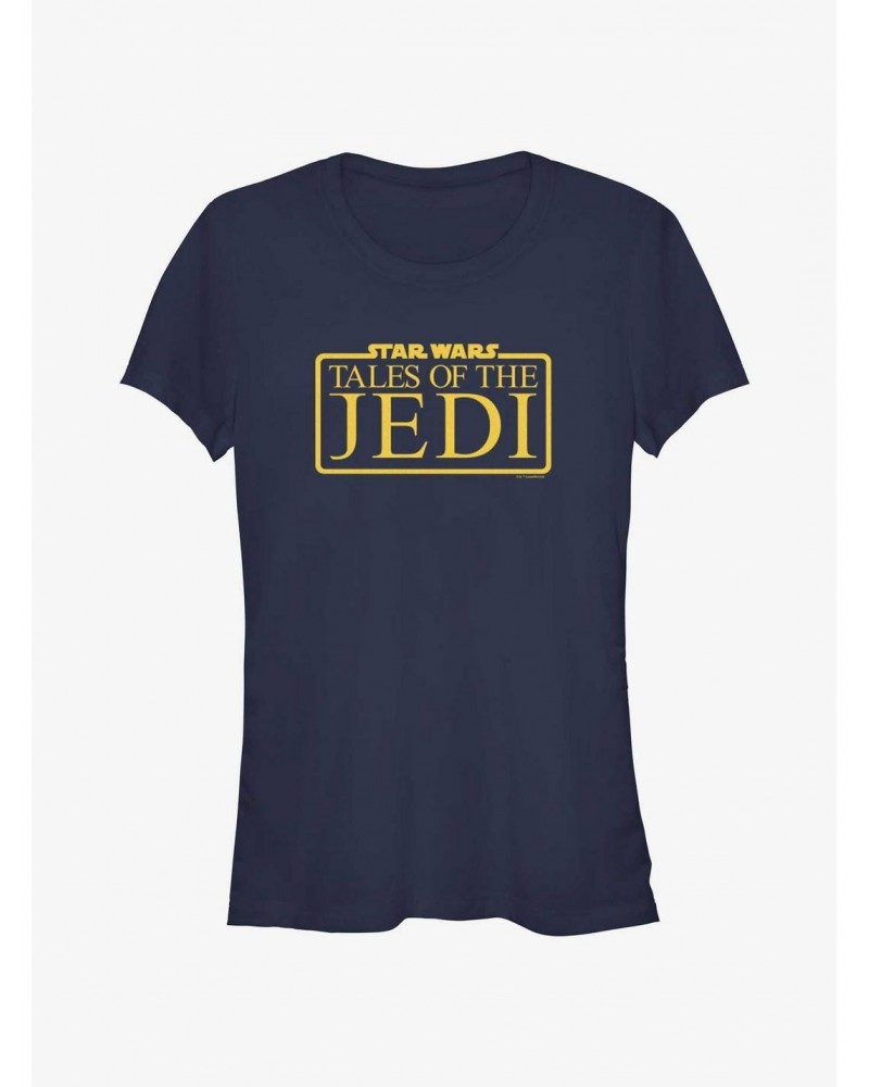 Star Wars: Tales of the Jedi Logo Girls T-Shirt $8.09 T-Shirts