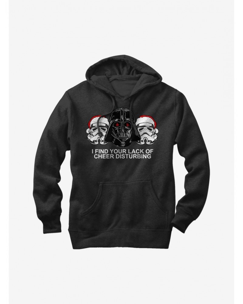 Star Wars Christmas Empire Lack of Cheer Hoodie $17.24 Hoodies