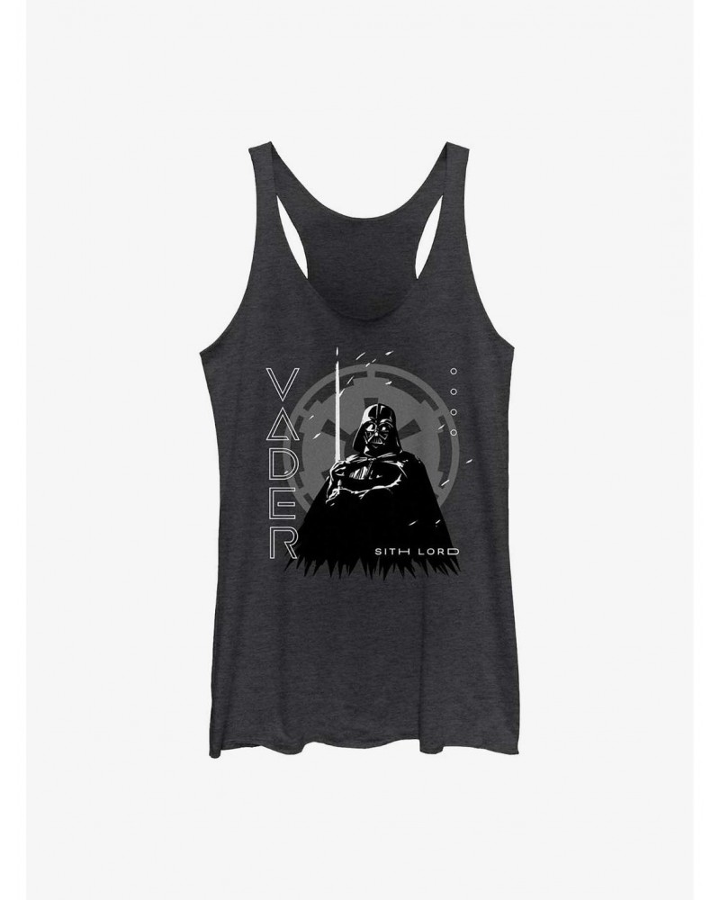 Star Wars Obi-Wan Lord Vader Girls Raw Edge Tank $8.91 Tanks