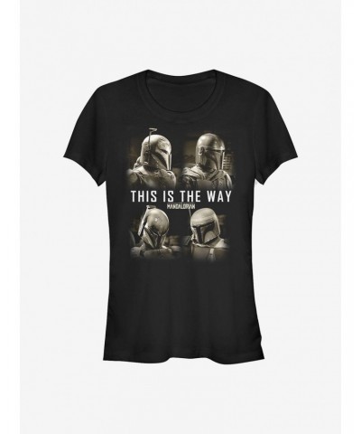 Star Wars The Mandalorian This Is The Way Girls T-Shirt $5.66 T-Shirts