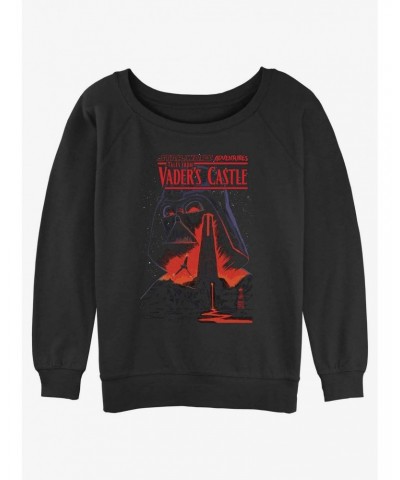 Star Wars Lava Castle Girls Slouchy Sweatshirt $11.81 Sweatshirts