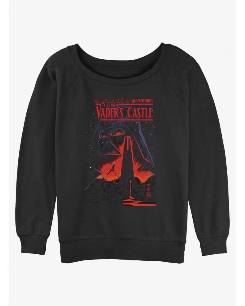 Star Wars Lava Castle Girls Slouchy Sweatshirt $11.81 Sweatshirts