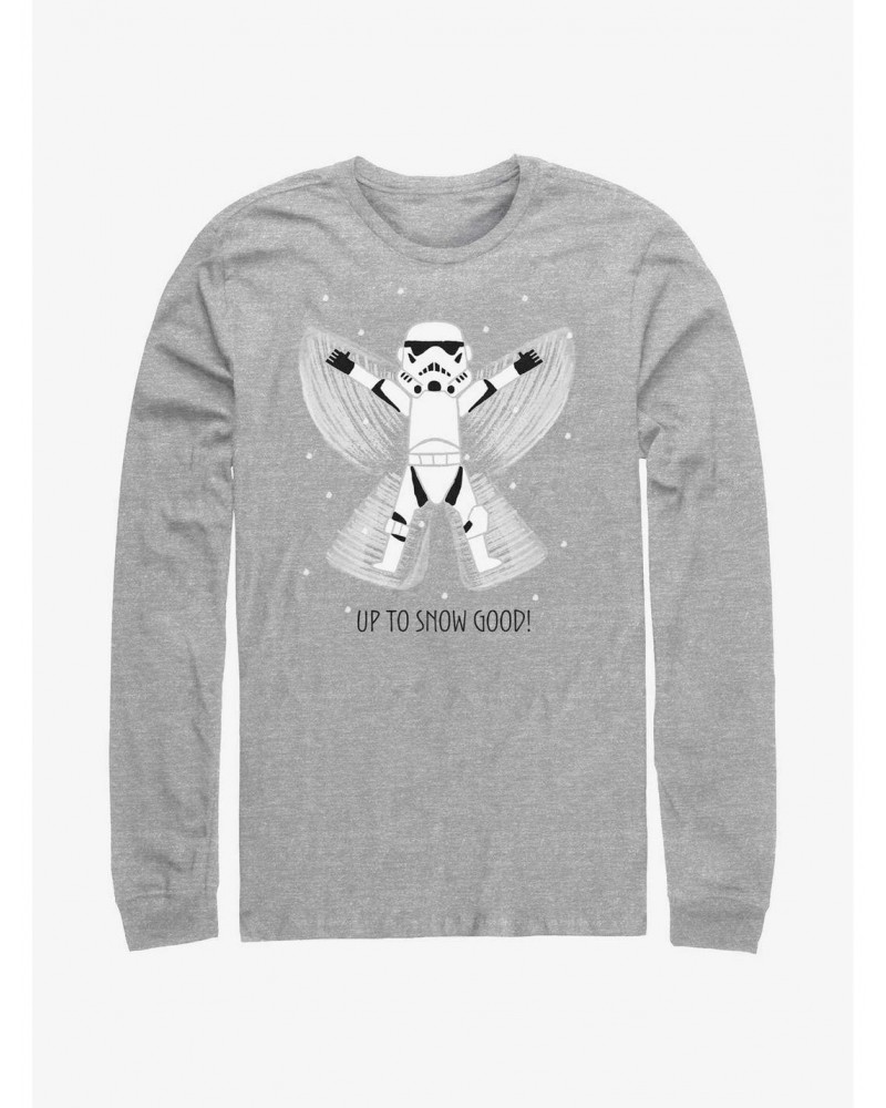 Star Wars Storm Trooper Snow Angel Long-Sleeve T-Shirt $8.95 T-Shirts