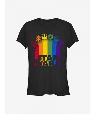 Star Wars Icon Trails Logo T-Shirt $7.12 T-Shirts