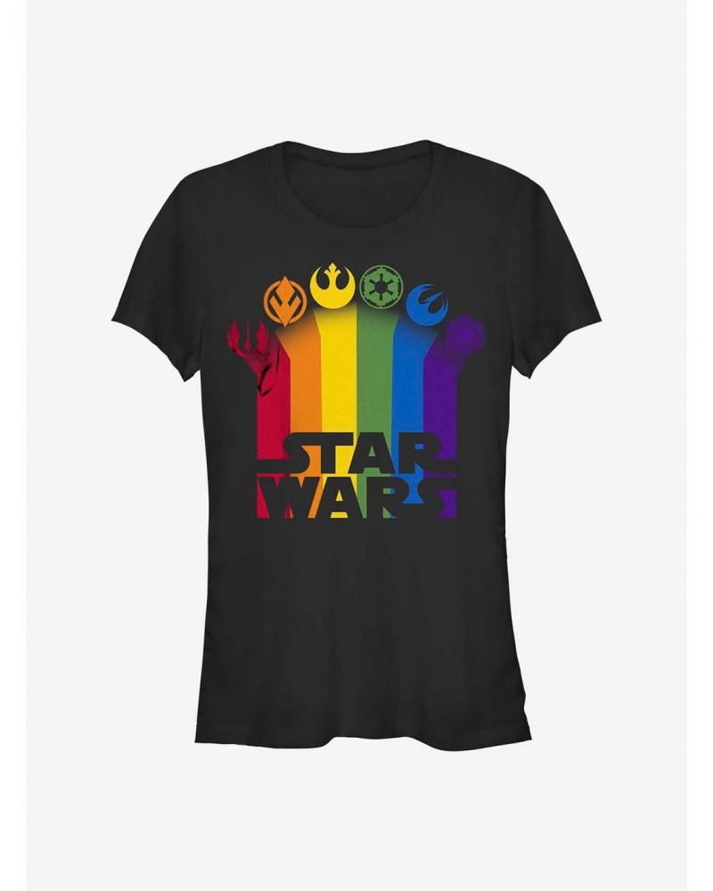 Star Wars Icon Trails Logo T-Shirt $7.12 T-Shirts