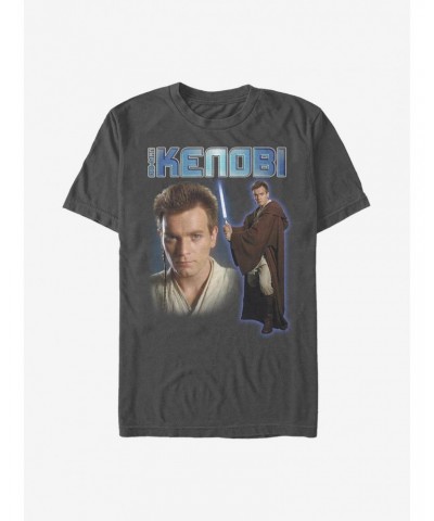 Star Wars Obi-Wan Kenobi Lightsaber T-Shirt $4.97 T-Shirts