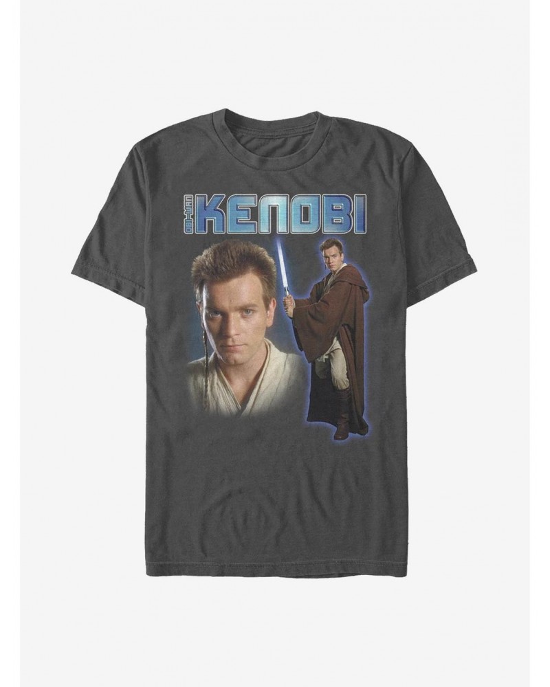 Star Wars Obi-Wan Kenobi Lightsaber T-Shirt $4.97 T-Shirts