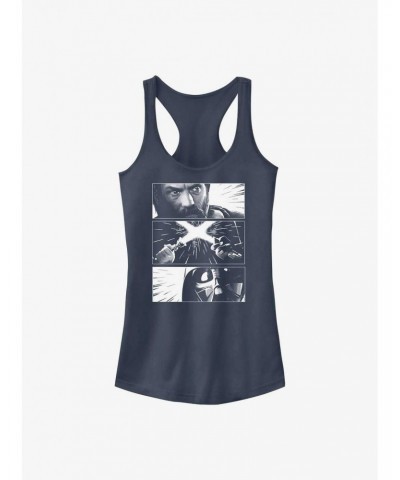 Star Wars Obi-Wan Kenobi Face-Off Sequence Girls Tank Top $9.56 Tops