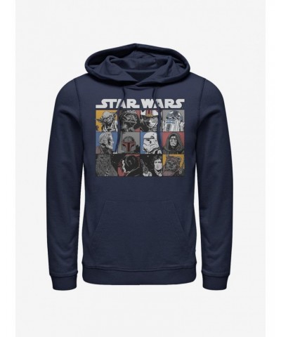 Star Wars Comic Strip Rectangle Hoodie $12.21 Hoodies