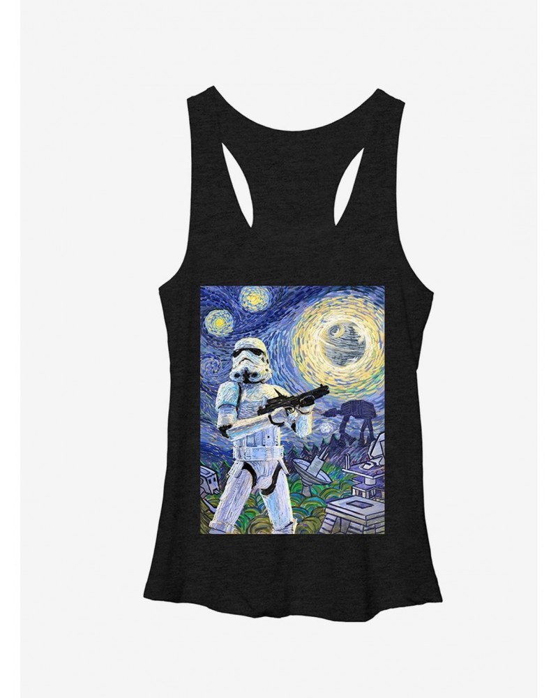 Star Wars Stormtrooper Starry Night Girls Tank Top $7.46 Tops