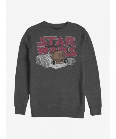 Star Wars Chewie Window Crew Sweatshirt $11.22 Sweatshirts