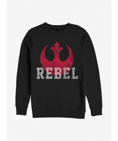 Star Wars: The Force Awakens Rebel Logo Crew Sweatshirt $12.40 Sweatshirts