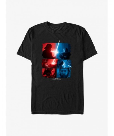 Star Wars Obi-Wan Kenobi & Vader Battle Sequence T-Shirt $5.12 T-Shirts