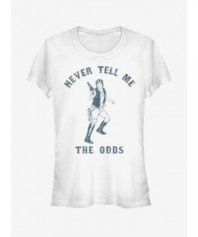 Star Wars Never Han Solo Tell Me Girls T-Shirt $7.60 T-Shirts