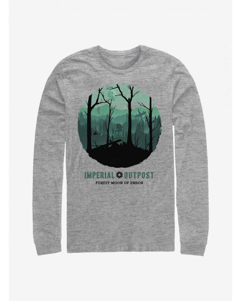 Star Wars Forest Moon Long-Sleeve T-Shirt $12.63 T-Shirts