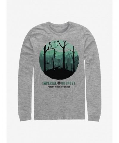 Star Wars Forest Moon Long-Sleeve T-Shirt $12.63 T-Shirts