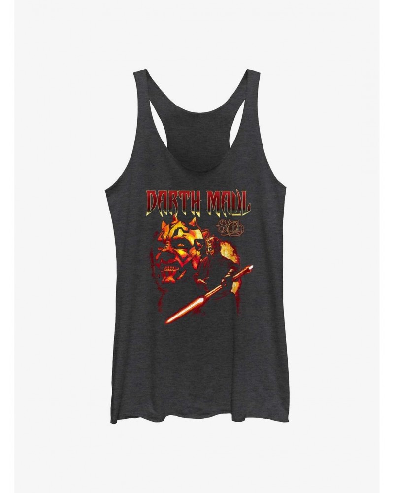 Star Wars Heavy Metal Darth Maul Girls Tank $9.74 Tanks