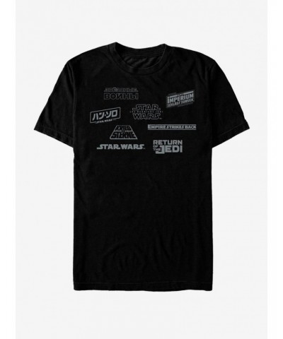 Star Wars Star Logos T-Shirt $5.28 T-Shirts