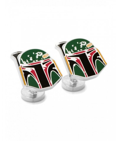 Star Wars Boba Fett Distressed Helmet Cufflinks $36.14 Cufflinks