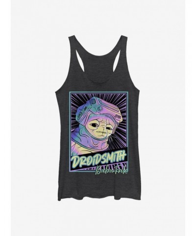 Star Wars Episode IX The Rise Of Skywalker Babu Droidsmith Girls Tank Top $6.42 Tops