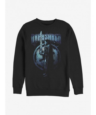 Star Wars The Mandalorian Darksaber Crew Sweatshirt $11.51 Sweatshirts