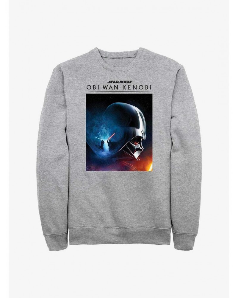 Star Wars Obi-Wan Galaxy Fight Sweatshirt $10.92 Sweatshirts