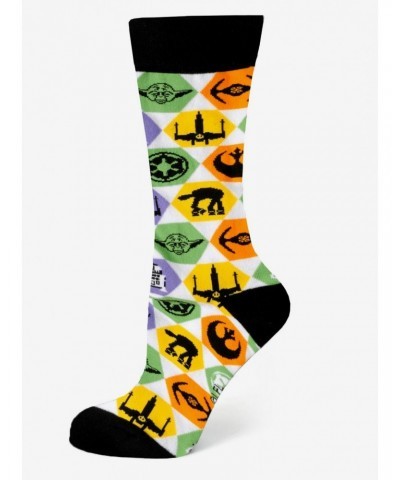 Star Wars Icons Multicolor Crew Socks $7.18 Socks