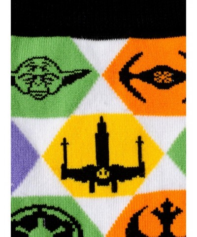 Star Wars Icons Multicolor Crew Socks $7.18 Socks