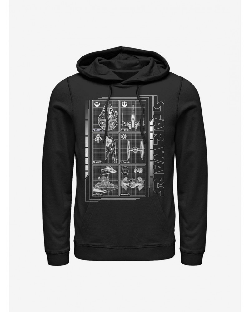 Star Wars Battle Ships Hoodie $13.65 Hoodies