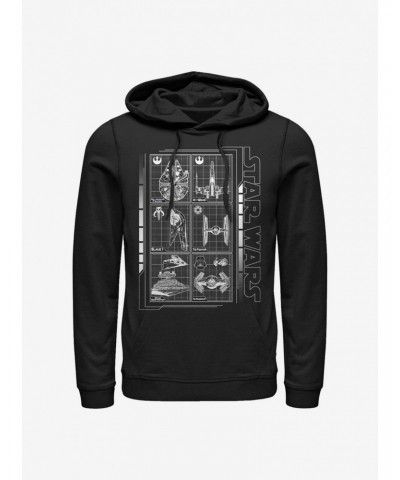 Star Wars Battle Ships Hoodie $13.65 Hoodies