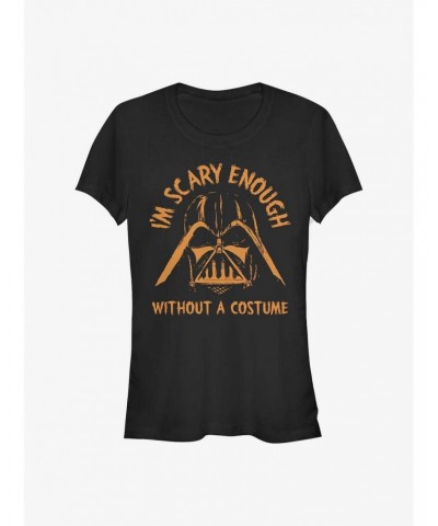 Star Wars I'm Scary Enough Girls T-Shirt $6.47 T-Shirts