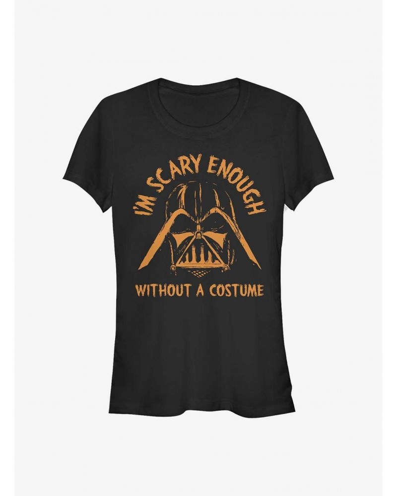 Star Wars I'm Scary Enough Girls T-Shirt $6.47 T-Shirts