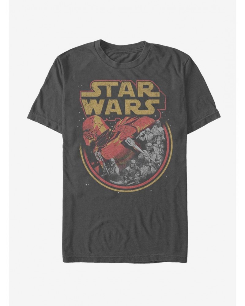 Star Wars: The Rise of Skywalker Retro Villains T-Shirt $6.83 T-Shirts