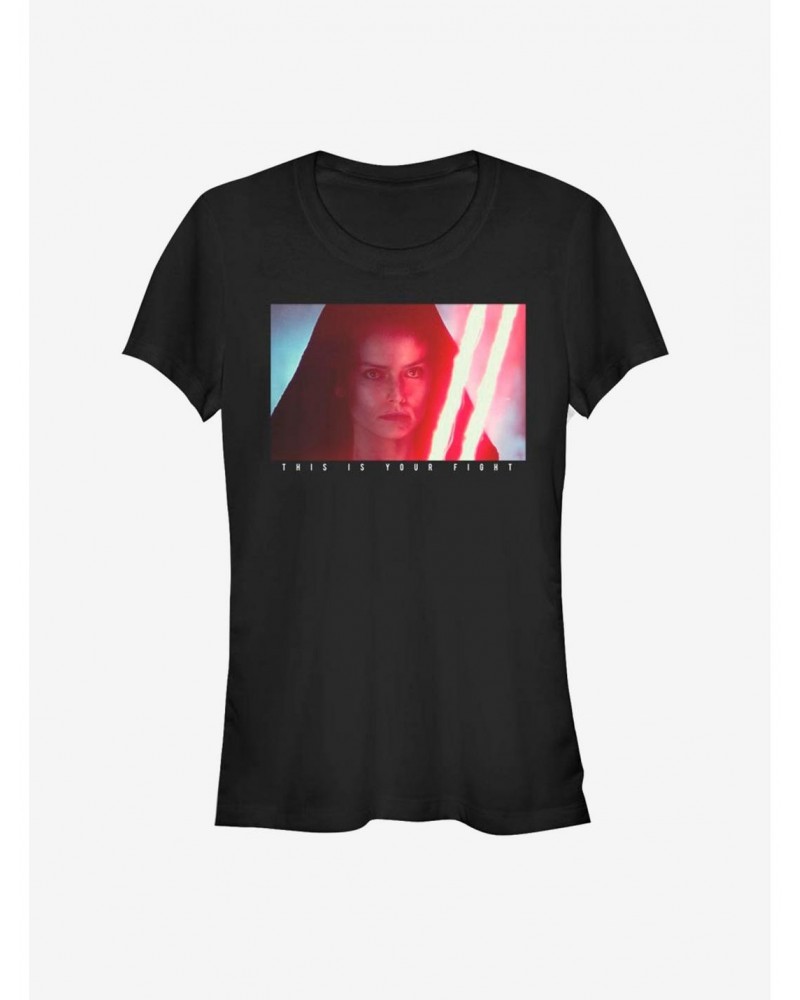 Star Wars: The Rise of Skywalker Your Fight Girls T-Shirt $6.31 T-Shirts