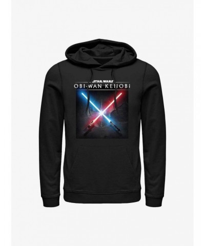 Star Wars Obi-Wan Light Saber Clash Hoodie $14.73 Hoodies