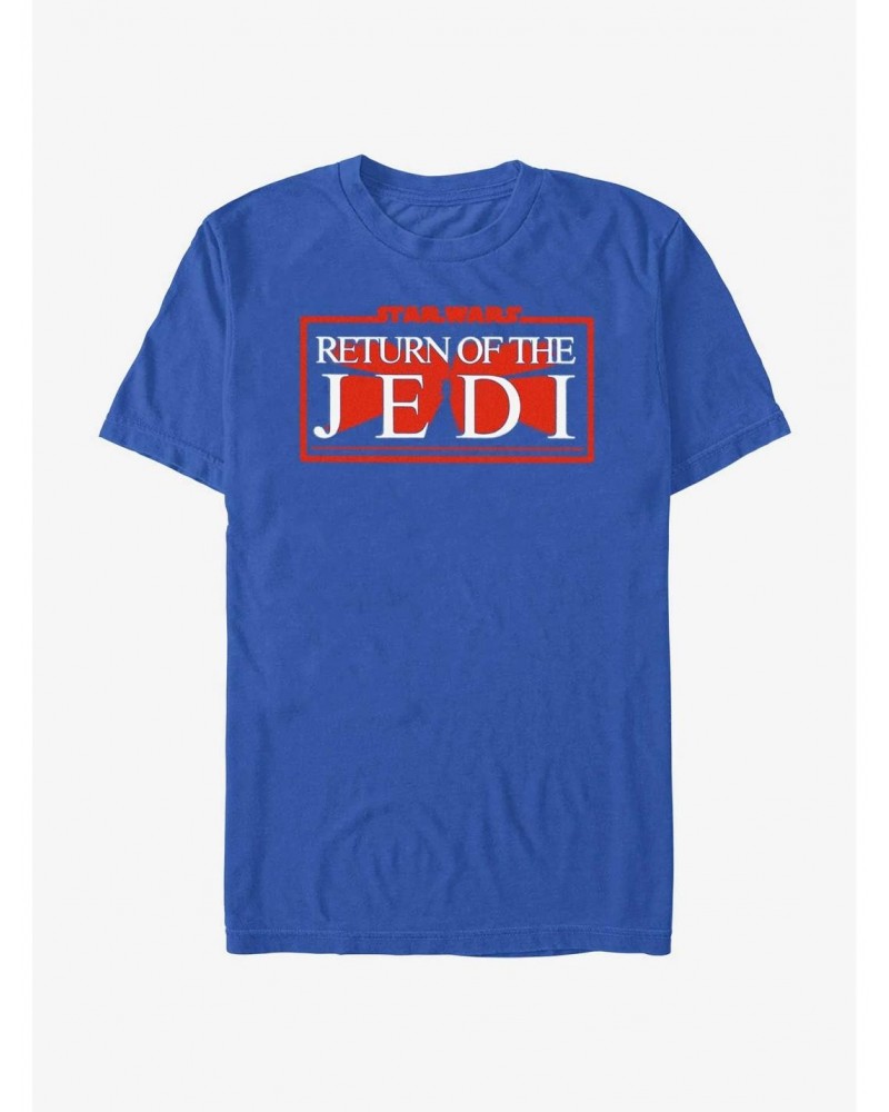 Star Wars Return of the Jedi 40th Anniversary Logo T-Shirt $7.45 T-Shirts