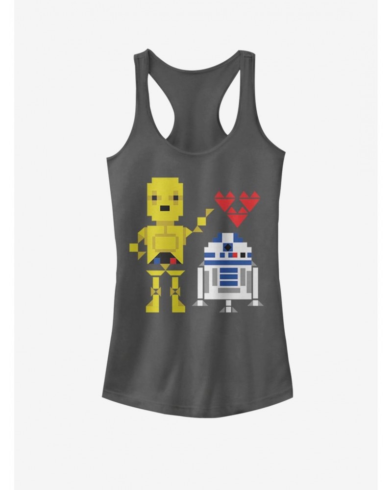 Star Wars R2D2 C3PO Love Girls Tank $8.76 Tanks