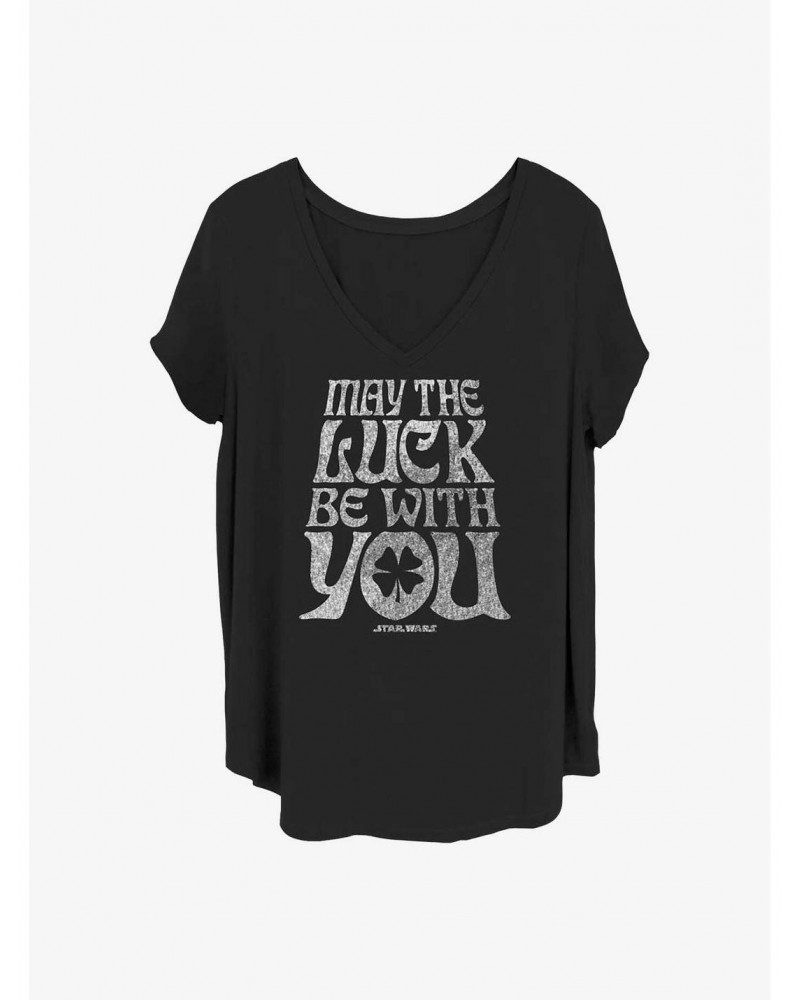 Star Wars Lucky Crawl Girls T-Shirt Plus Size $9.48 T-Shirts