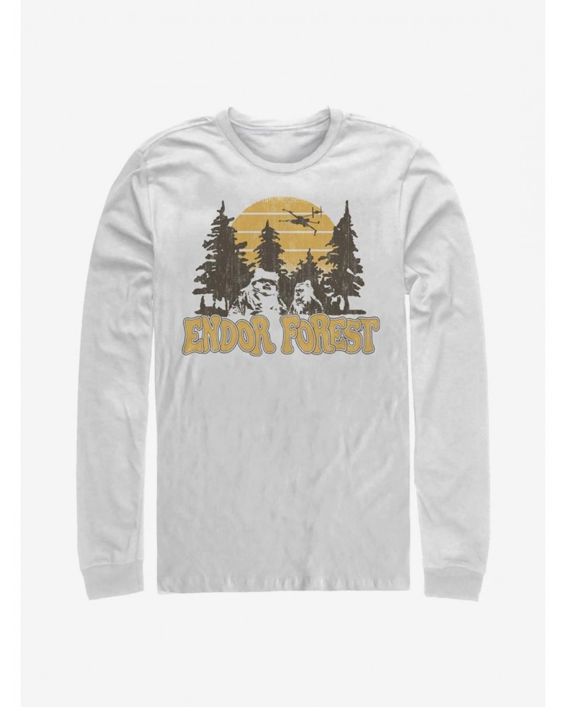 Star Wars Endor Forest Long-Sleeve T-Shirt $12.11 T-Shirts