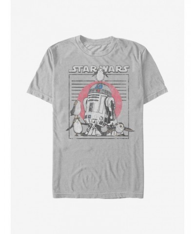 Star Wars: The Last Jedi New Friends T-Shirt $6.99 T-Shirts