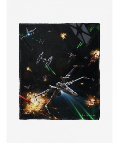 Star Wars Fighters Throw Blanket $29.35 Blankets