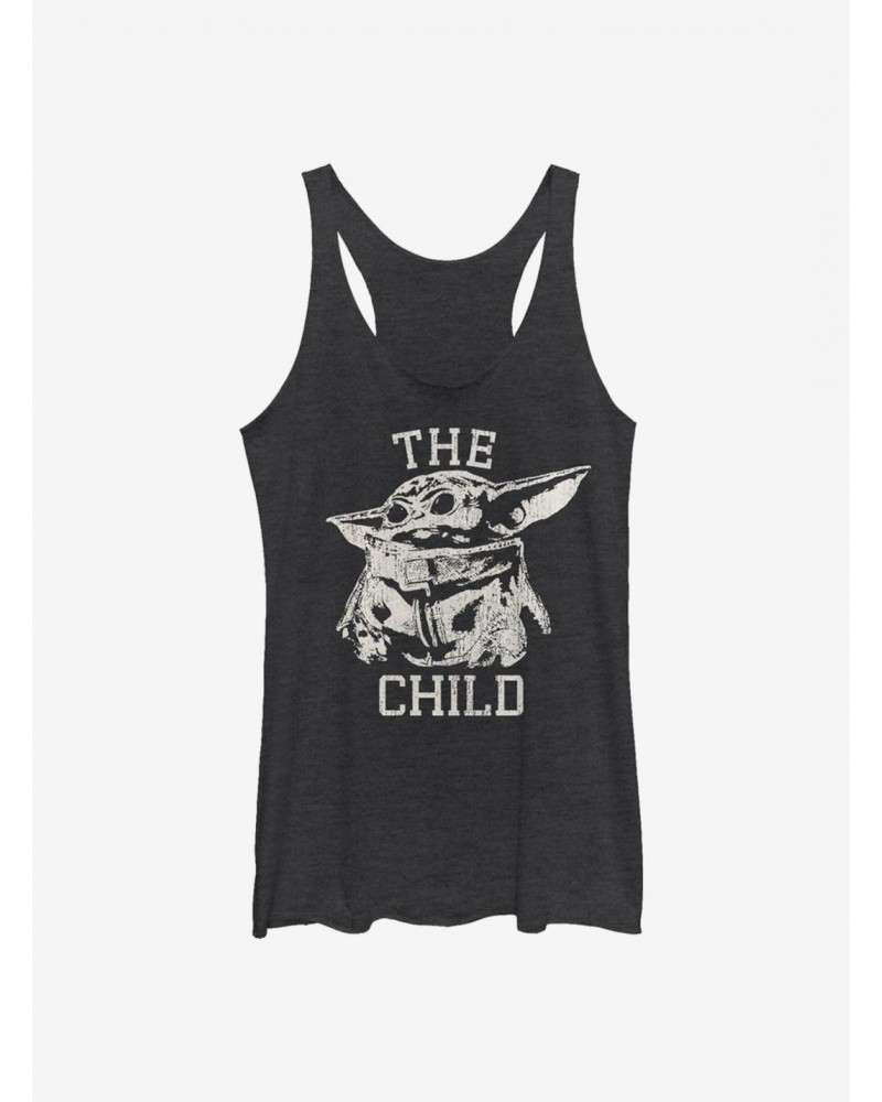 Star Wars The Mandalorian The Child Varsity Girls Tank $8.50 Tanks