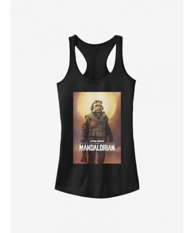 Star Wars The Mandalorian Alien Poster Girls Tank $6.97 Tanks