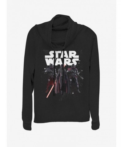 Star Wars Jedi: Fallen Order Big Three Cowl Neck Long-Sleeve Girls Top $11.85 Tops