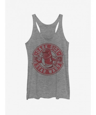 Star Wars Episode IX Rise of Skywalker Red Trooper Red Trooper Handdrawn Girls Tank $10.36 Tanks